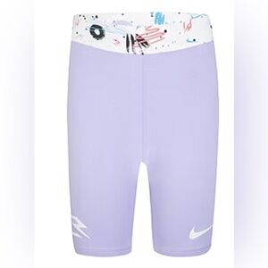 Nike 3BRAND by Russell Wilson Big Girls Stretch Fabric 3 1/2" Bike Short